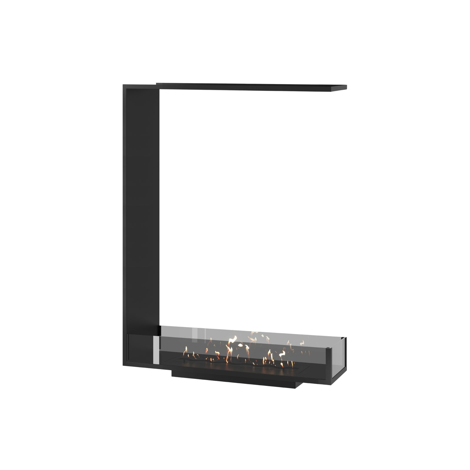 Saint Roomdivier Vertical Built-in Fireplace 80 x 100 cm