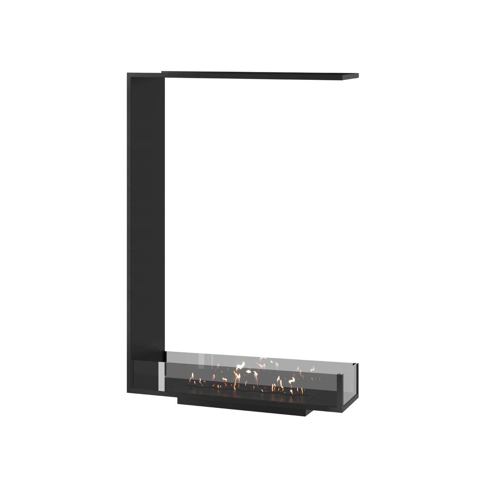 Saint Roomdivier Vertical Built-in Fireplace 80 x 120 cm