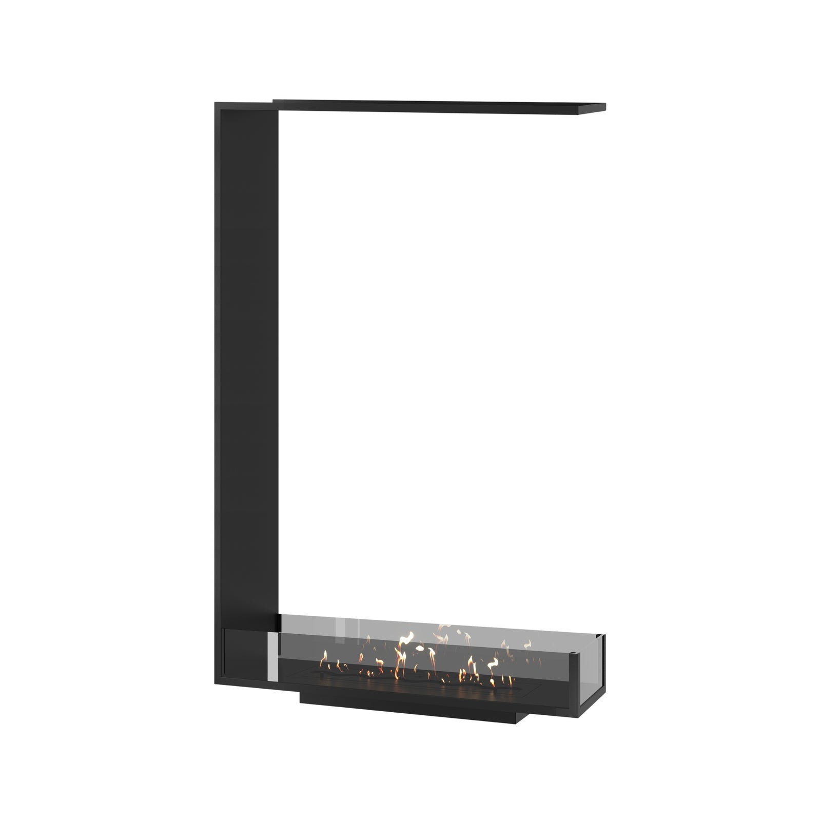 Saint Roomdivier Vertical Built-in Fireplace 80 x 140 cm