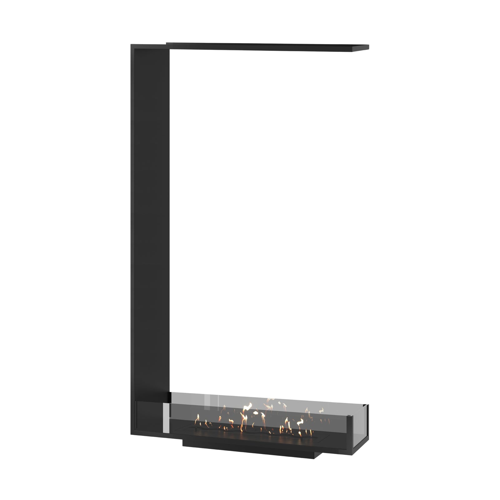 Saint Roomdivier Vertical Built-in Fireplace 80 x 160 cm