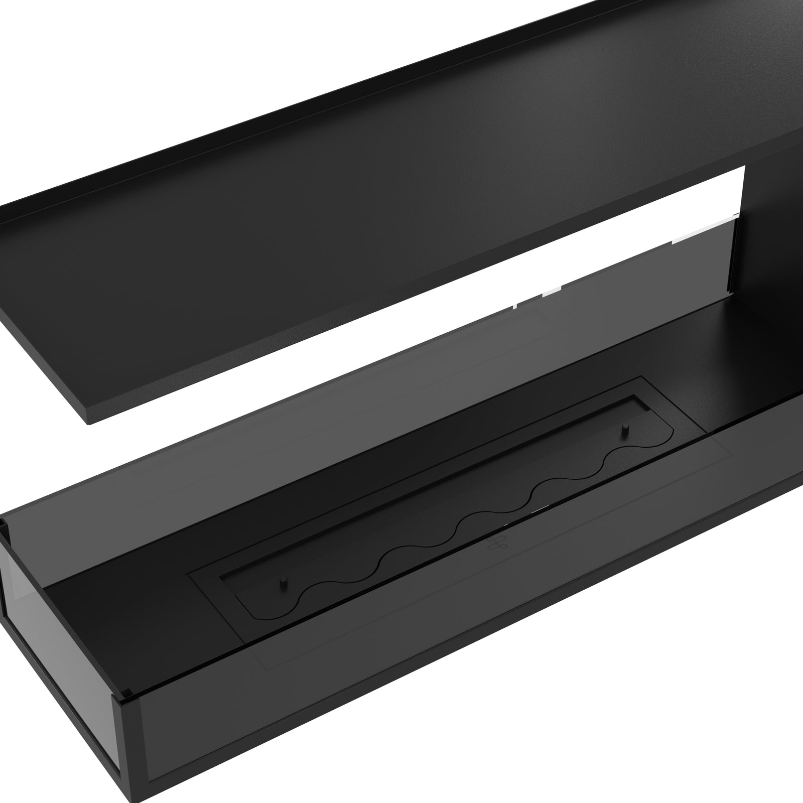 Saint U Shape Three-sided Built-in Fireplace 100 cm