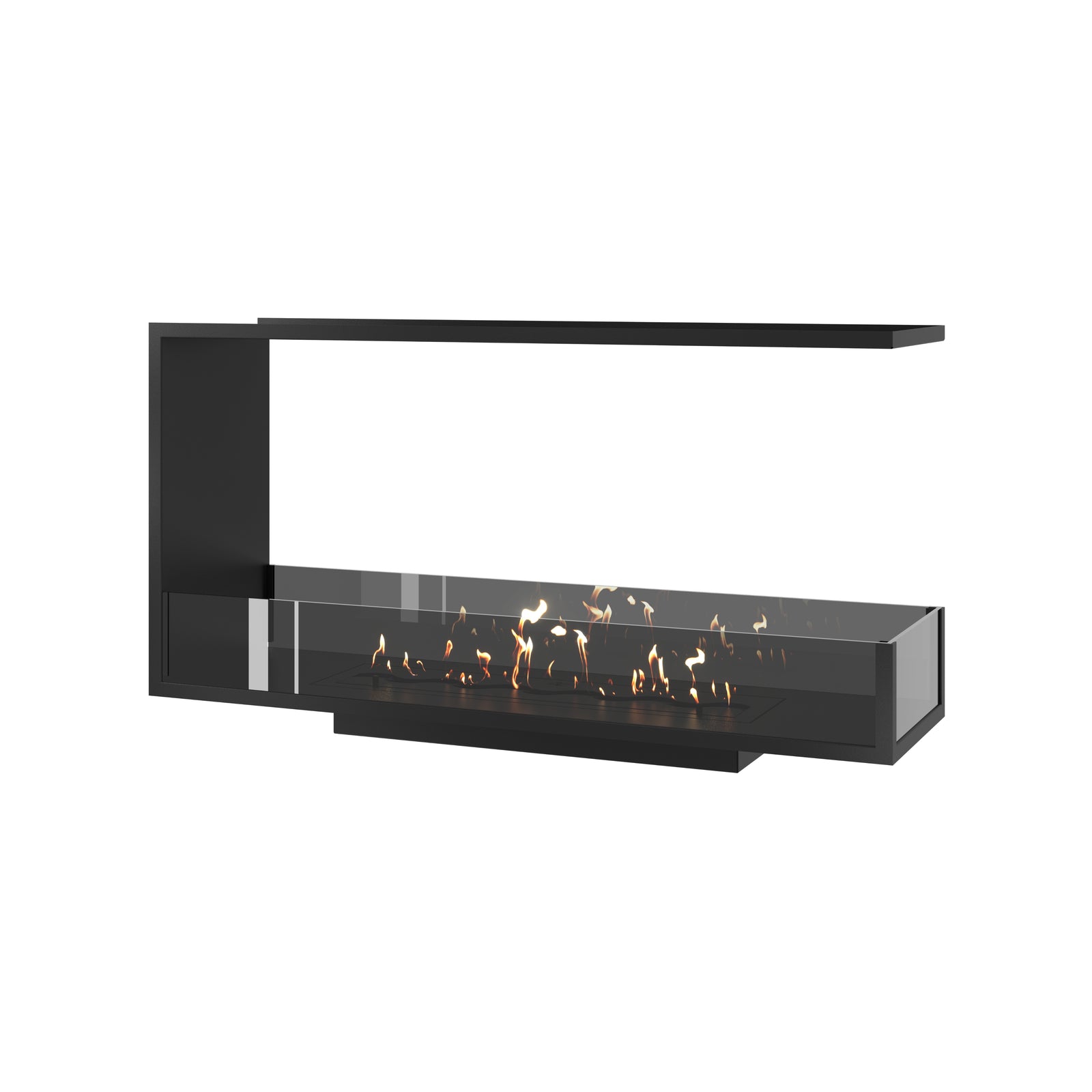 Saint U Shape Three-sided Built-in Fireplace 100 cm