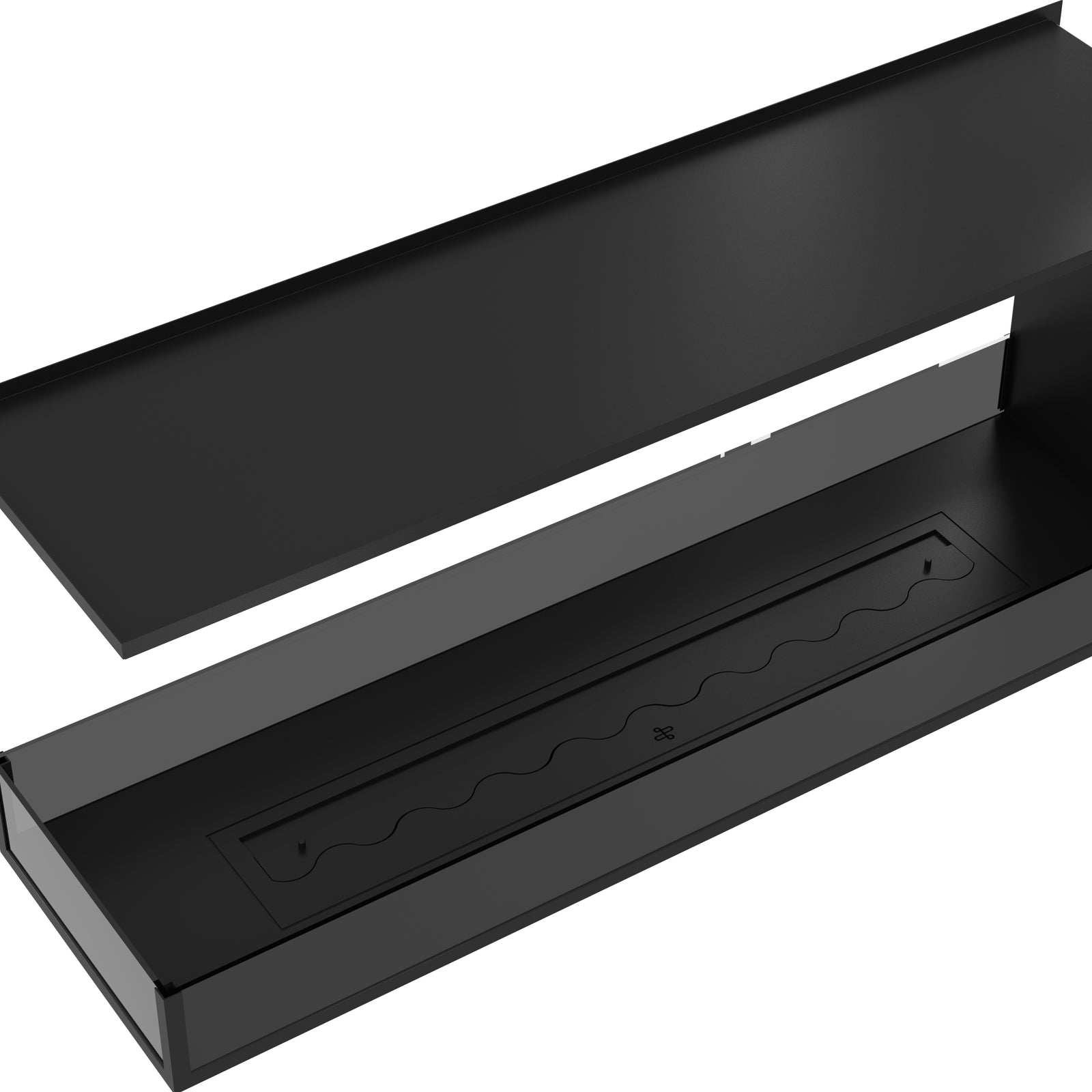 Saint U Shape Three-sided Built-in Fireplace 140 cm