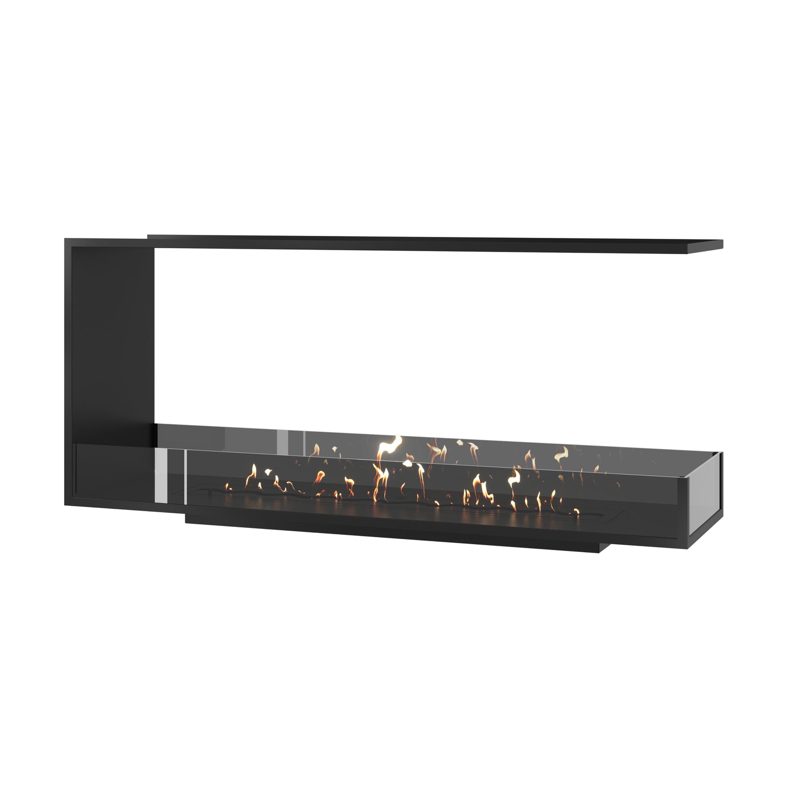 Saint U Shape Three-sided Built-in Fireplace 140 cm