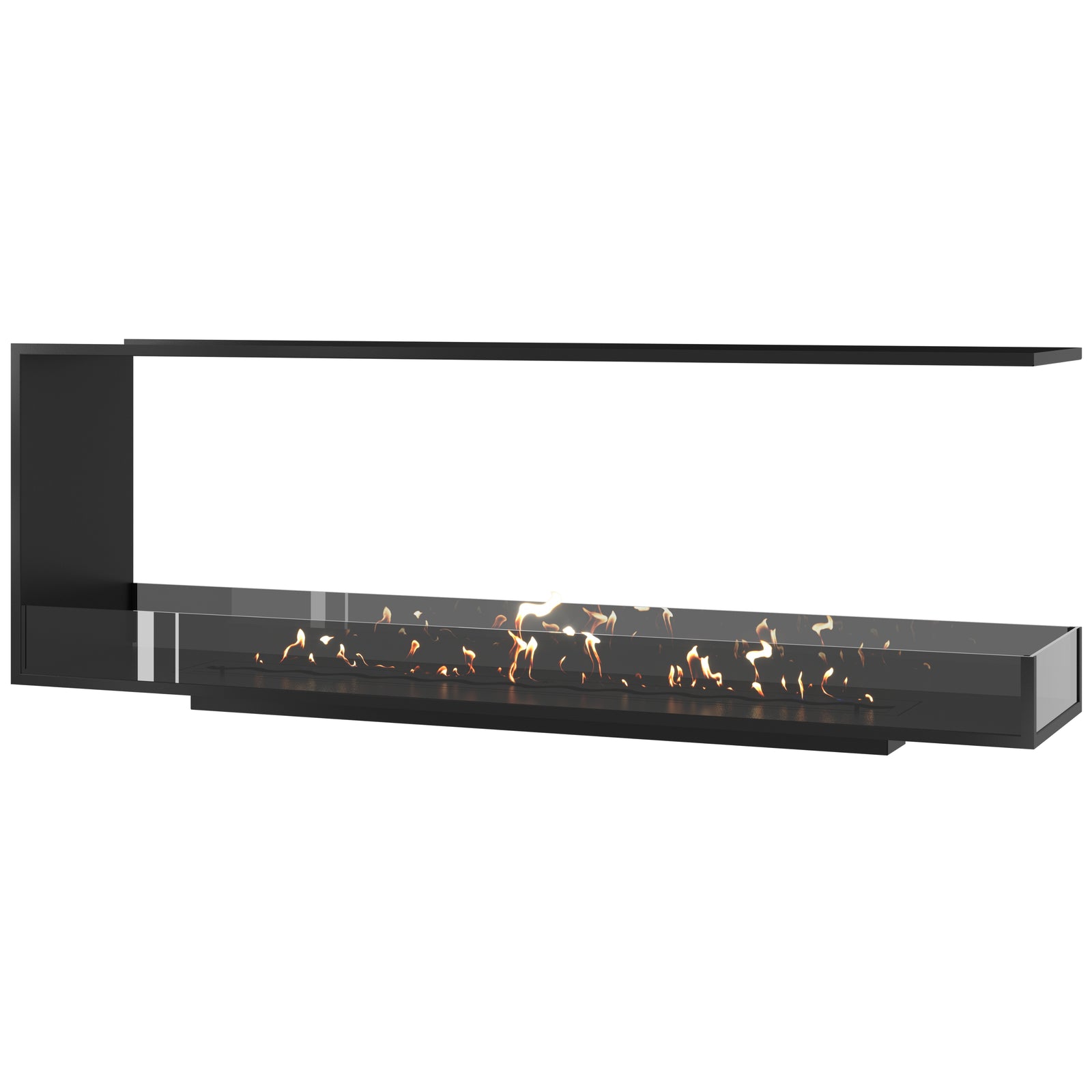 Saint U Shape Three-sided Built-in Fireplace 190 cm