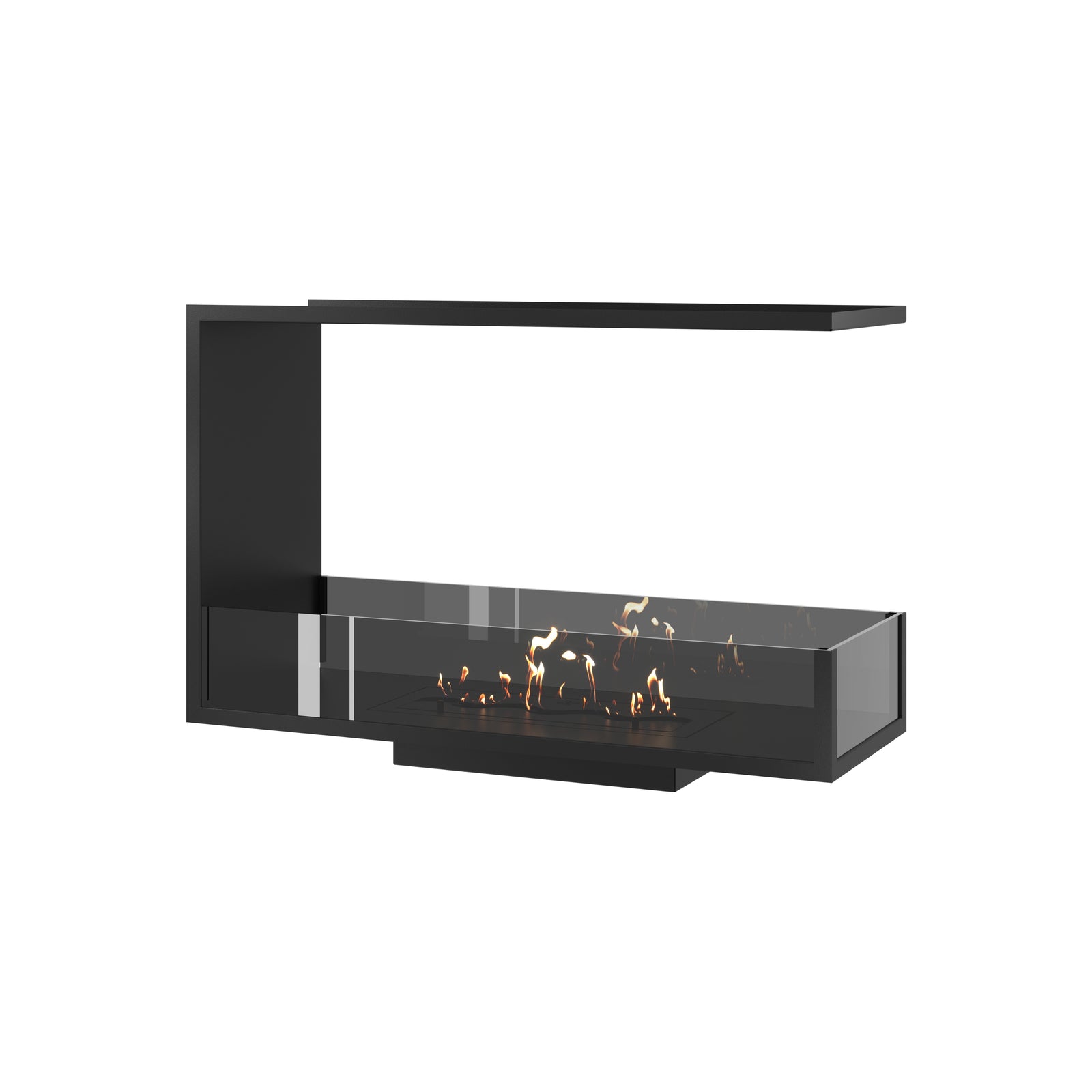 Saint U Shape Three-sided Built-in Fireplace 80 cm