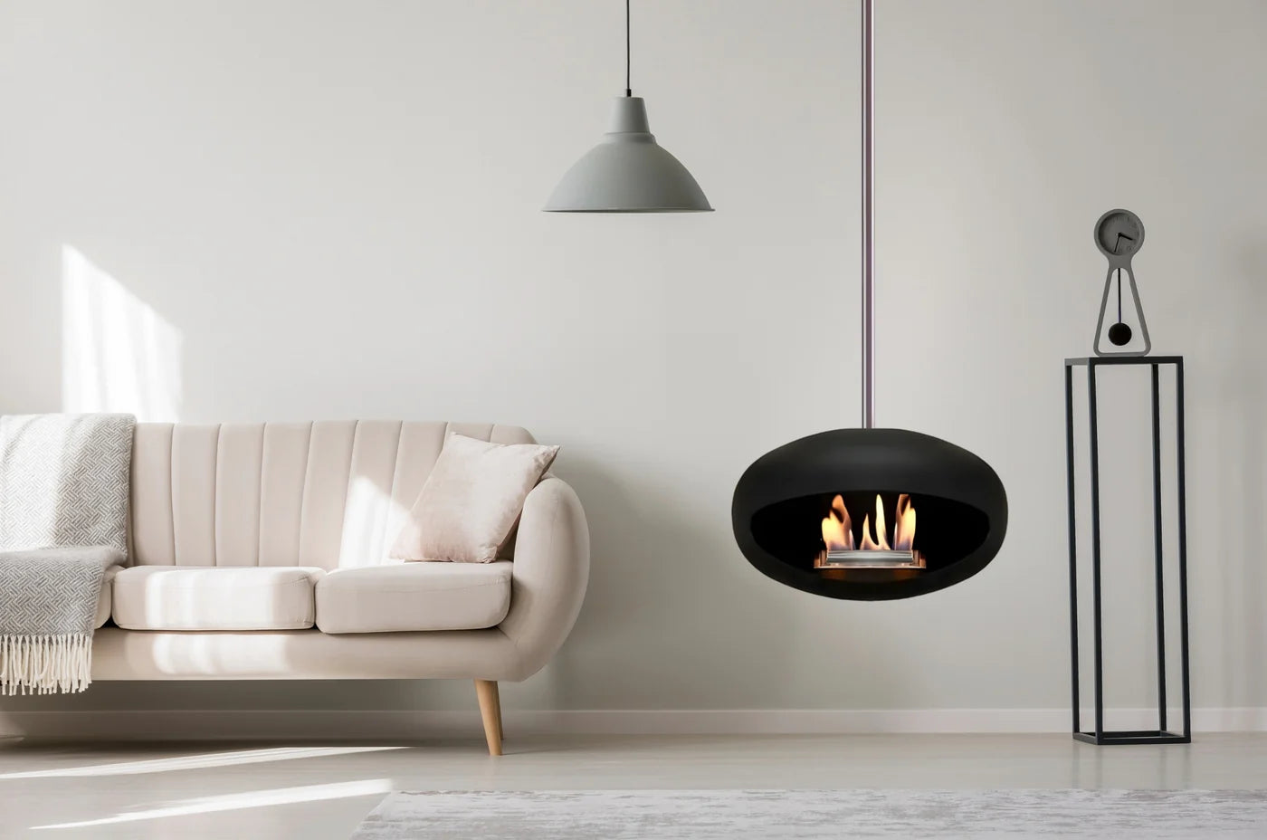 Selected Bio Ethanol Ceiling Fireplace D60 cm