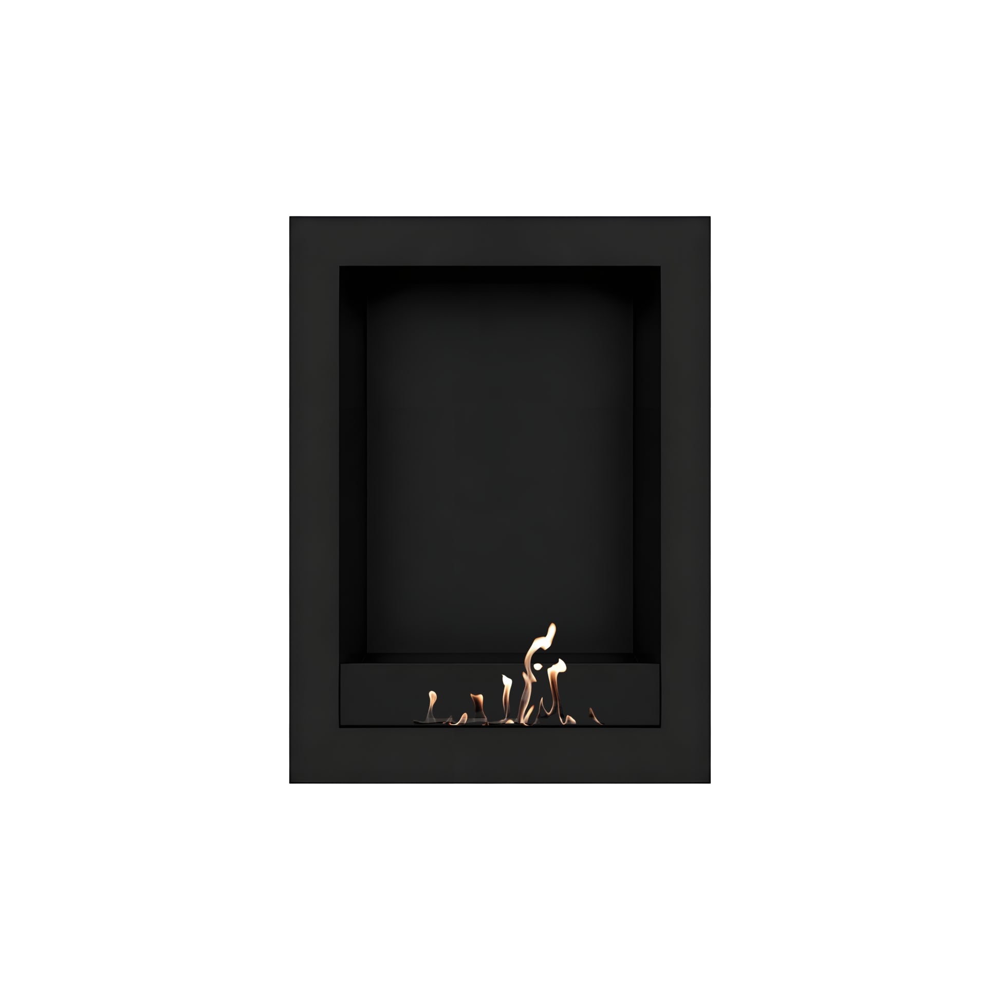 Selected Box Vertical Wall Mounting Black 60 x 100 cm