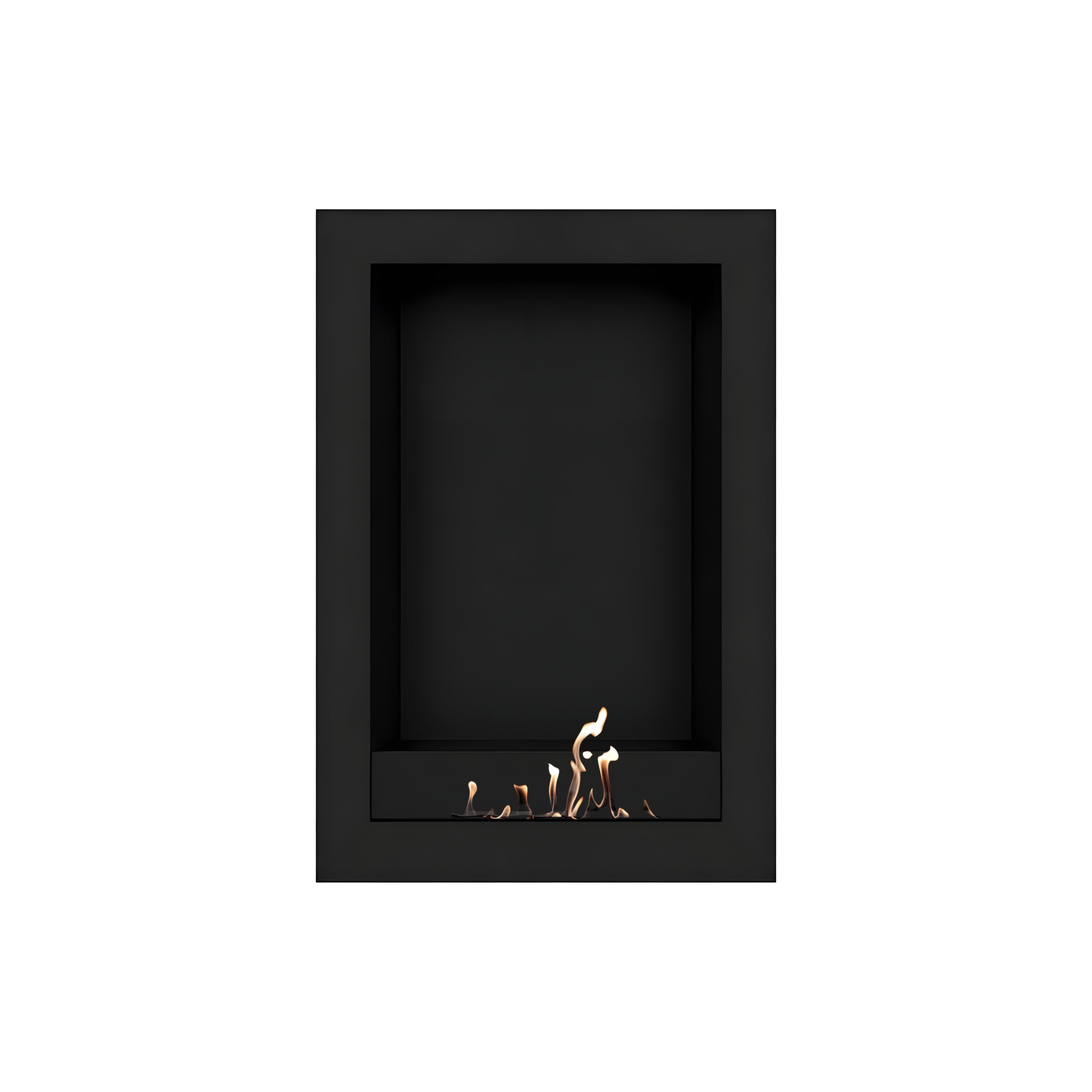Image of Selected Box Vertical Wall Mounting Black 60 x 120 cm