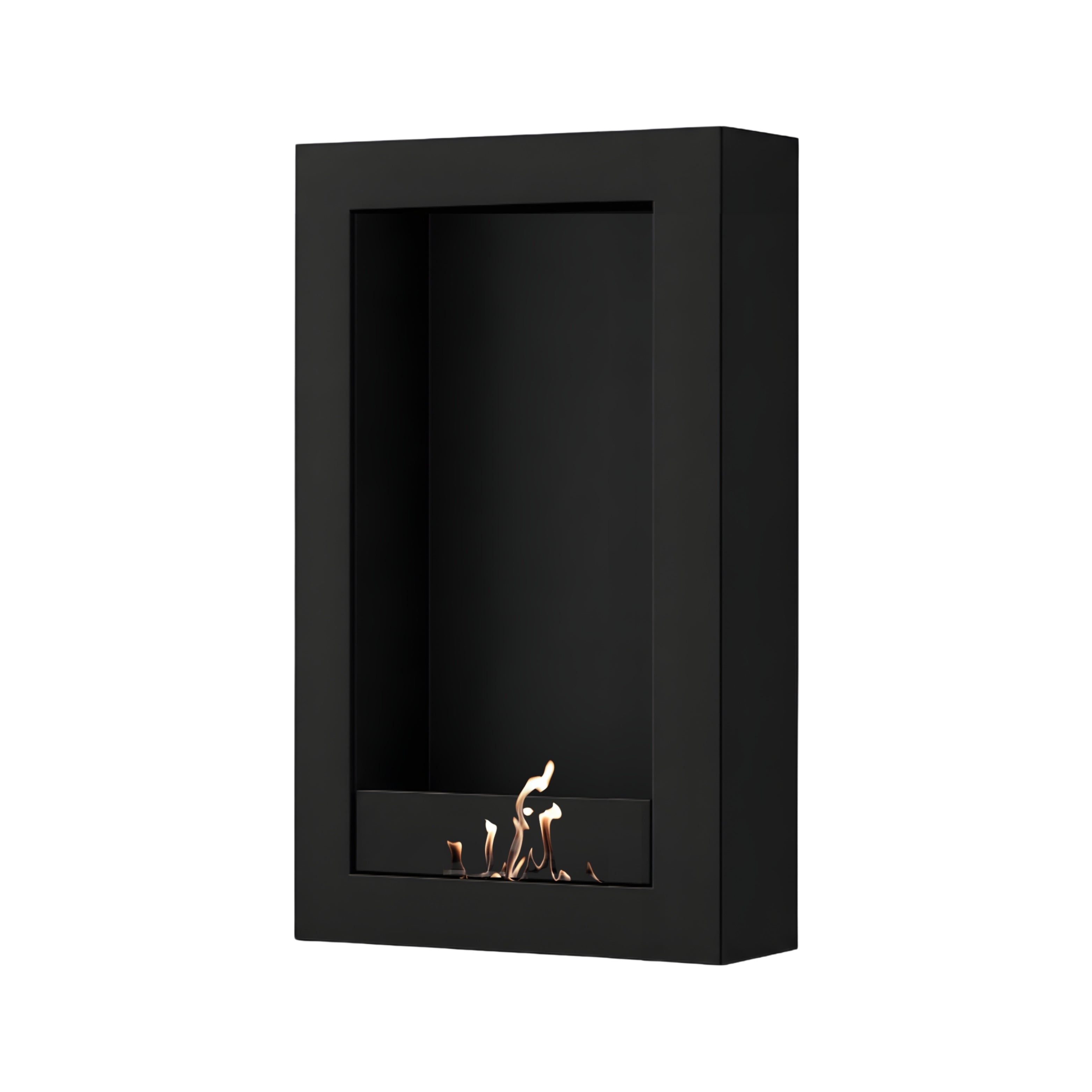 Image of Selected Box Vertical Wall Mounting Black 60 x 160 cm