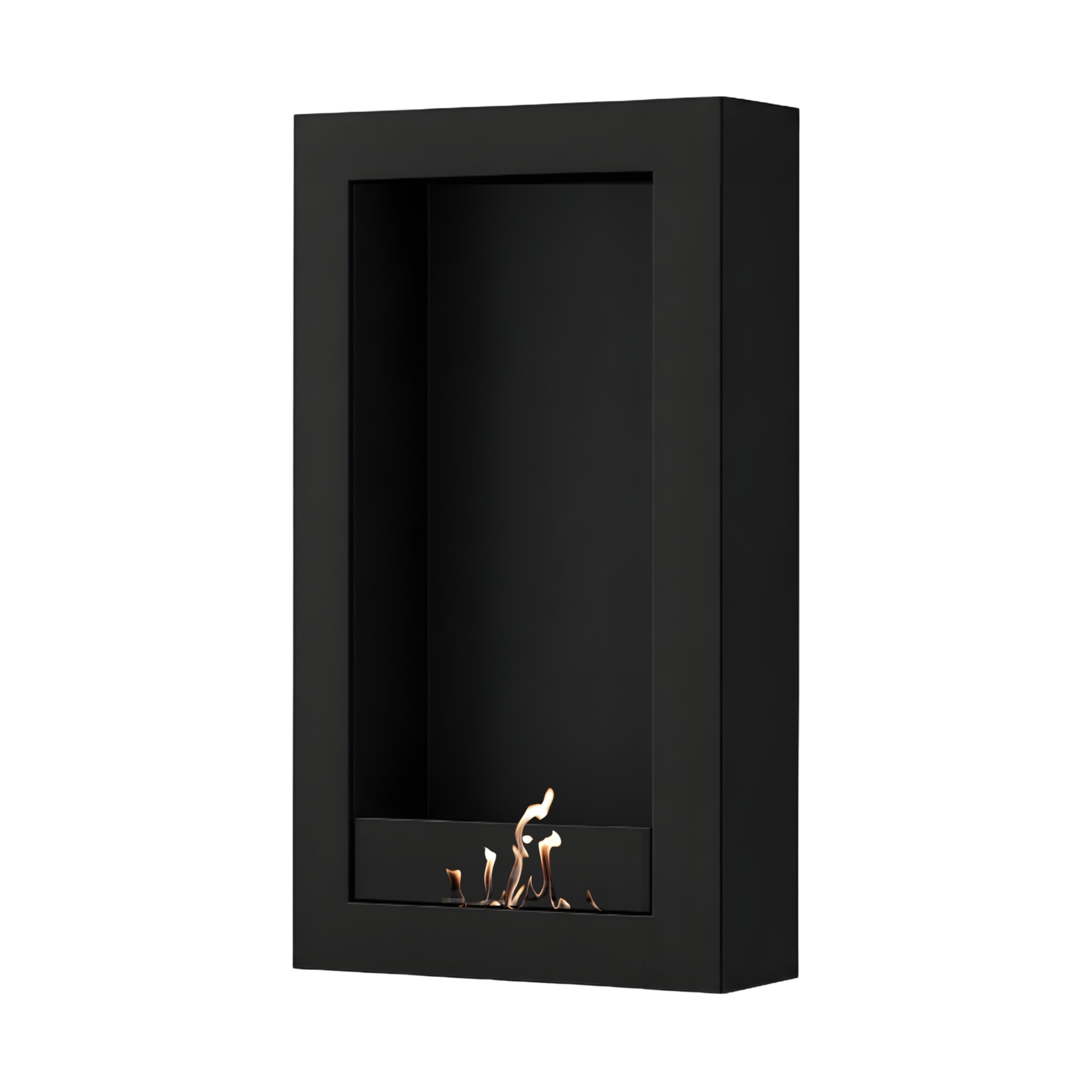 Image of Selected Box Vertical Wall Mounting Black 60 x 180 cm