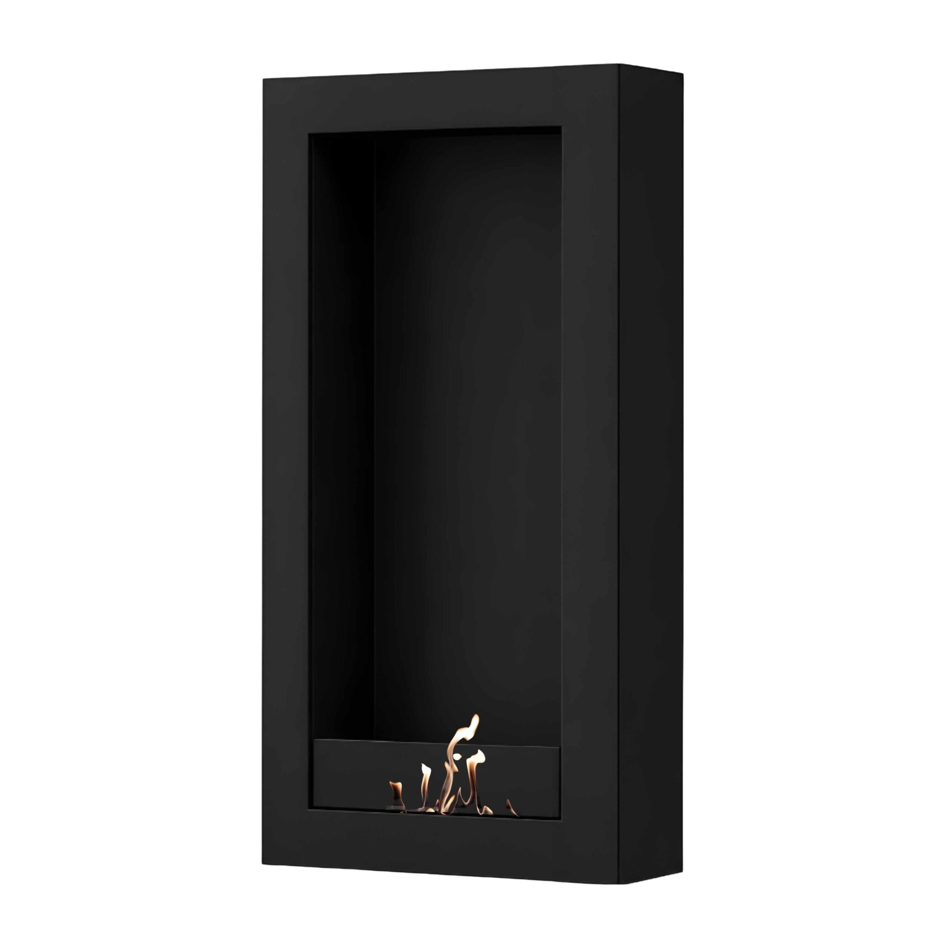 Image of Selected Box Vertical Wall Mounting Black 60 x 200 cm