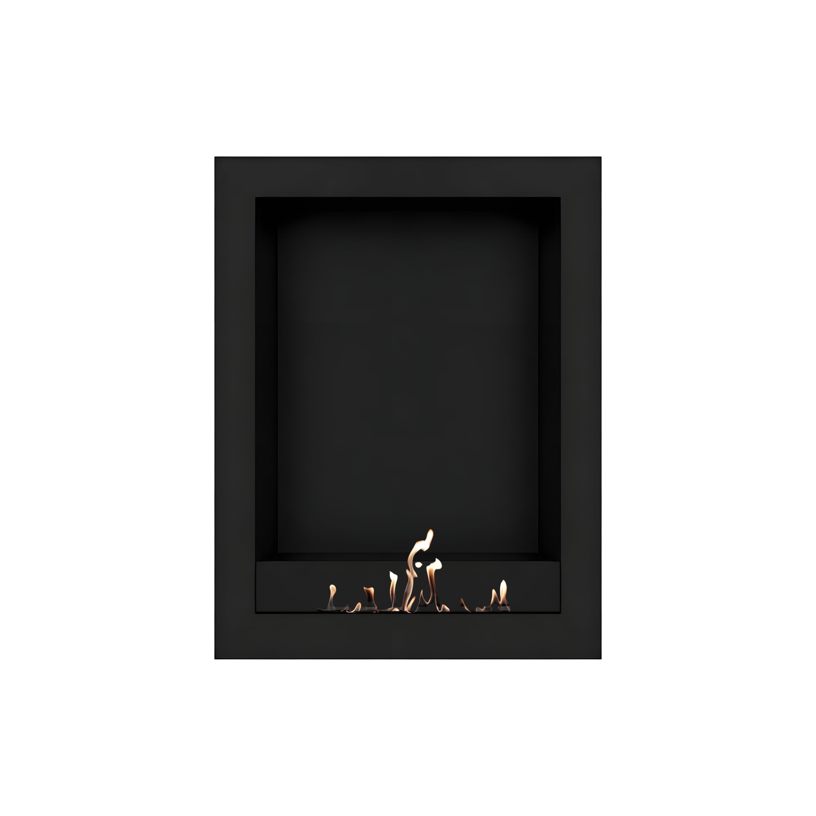 Image of Selected Box Vertical Wall Mounting Black 70 x 120 cm