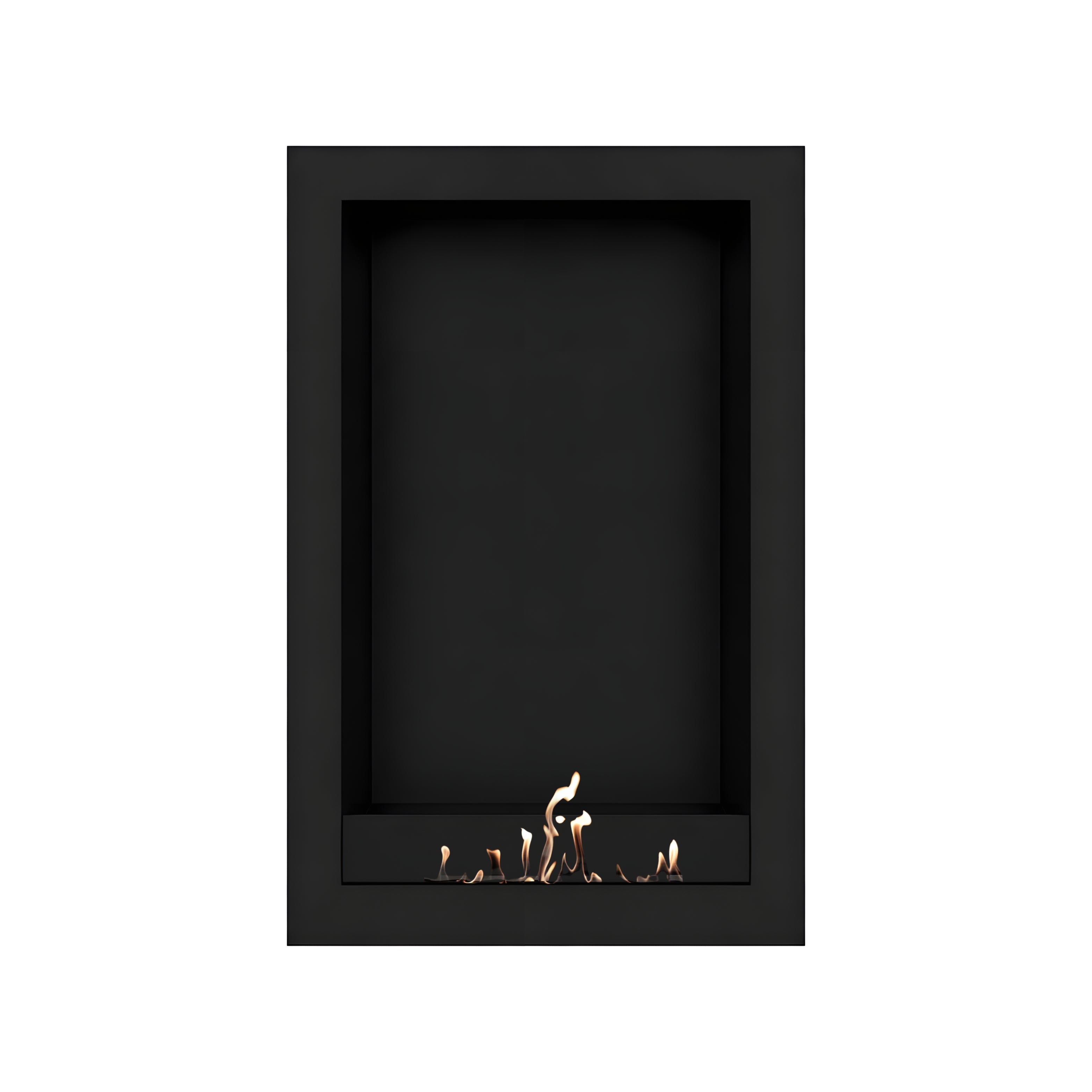 Image of Selected Box Vertical Wall Mounting Black 70 x 160 cm