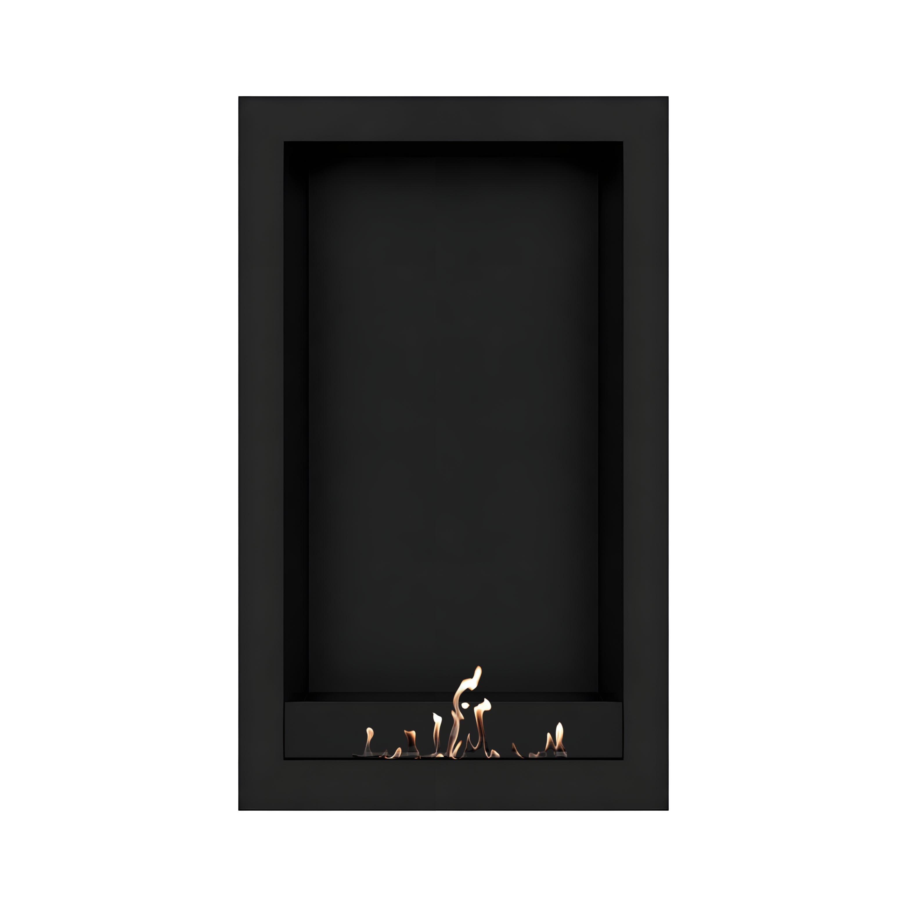 Image of Selected Box Vertical Wall Mounting Black 70 x 180 cm