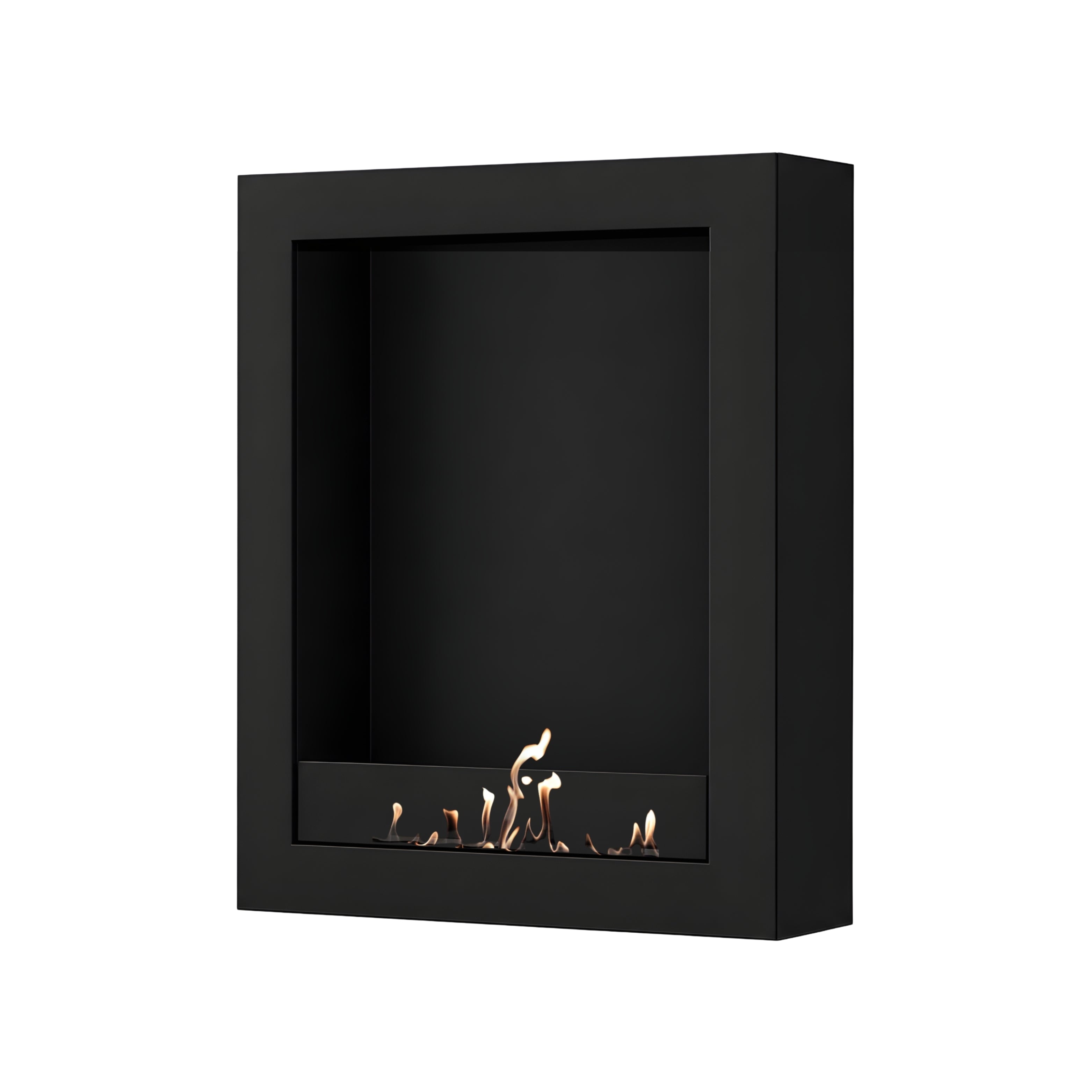Image of Selected Box Vertical Wall Mounting Black 80 x 140 cm