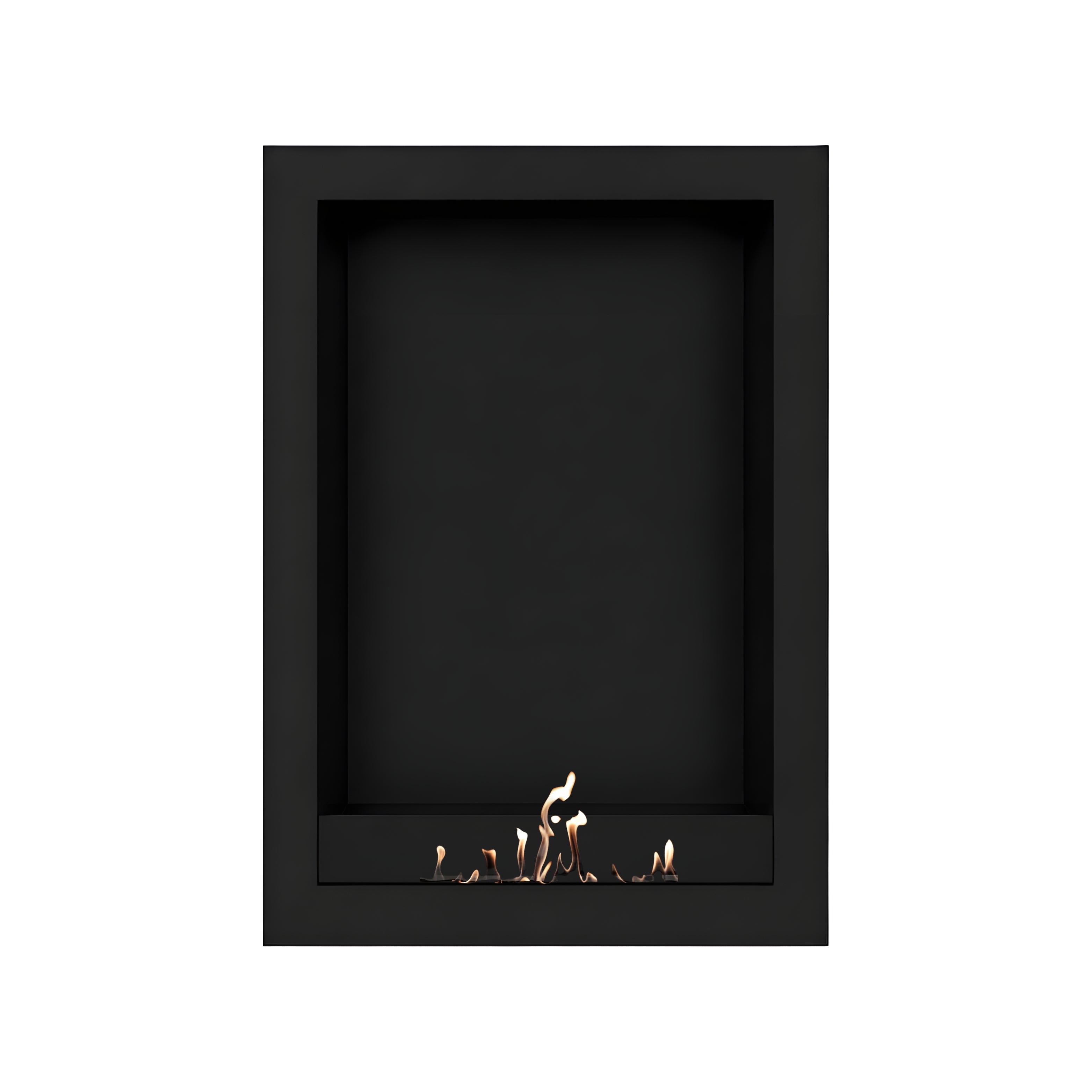 Image of Selected Box Vertical Wall Mounting Black 80 x 160 cm