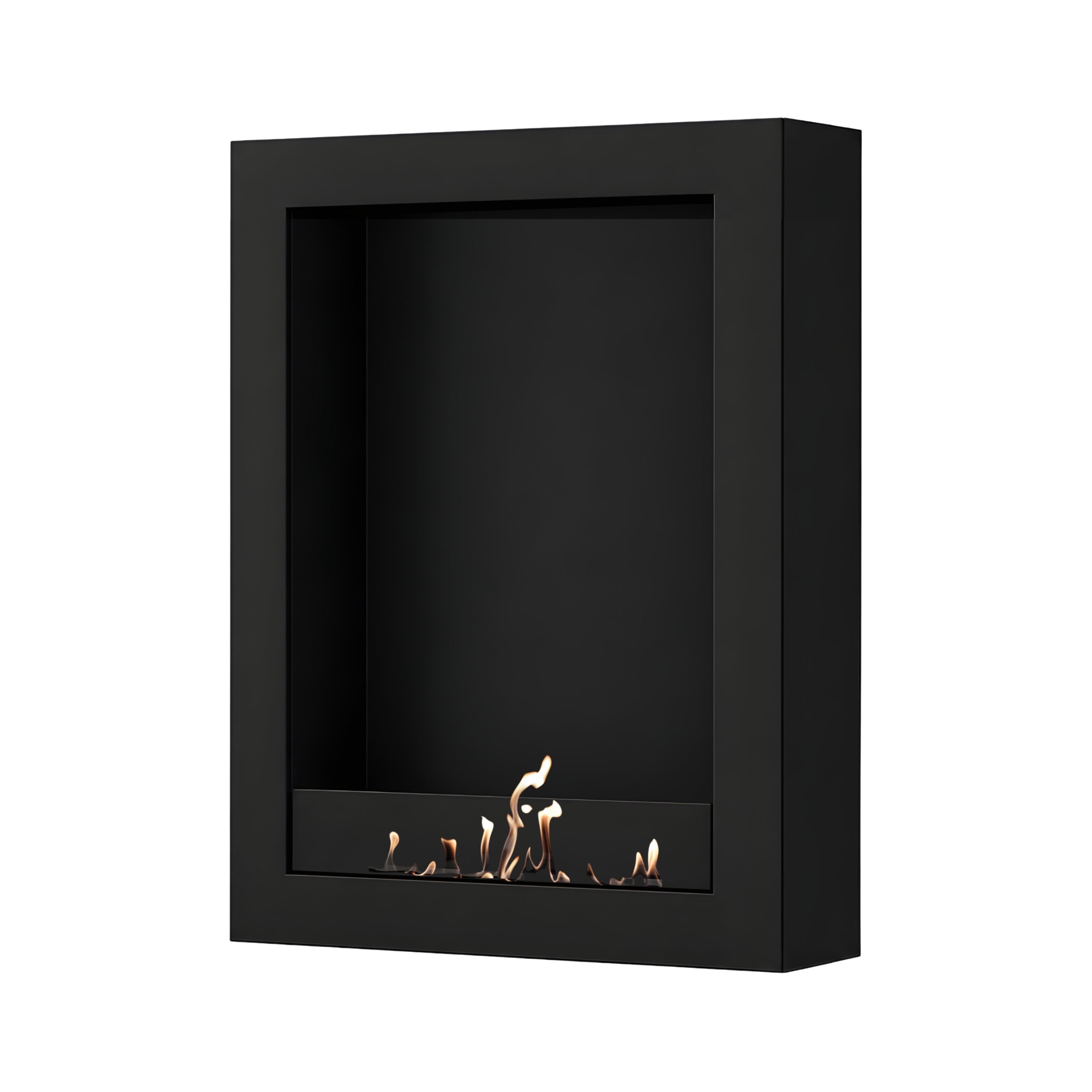 Image of Selected Box Vertical Wall Mounting Black 80 x 160 cm