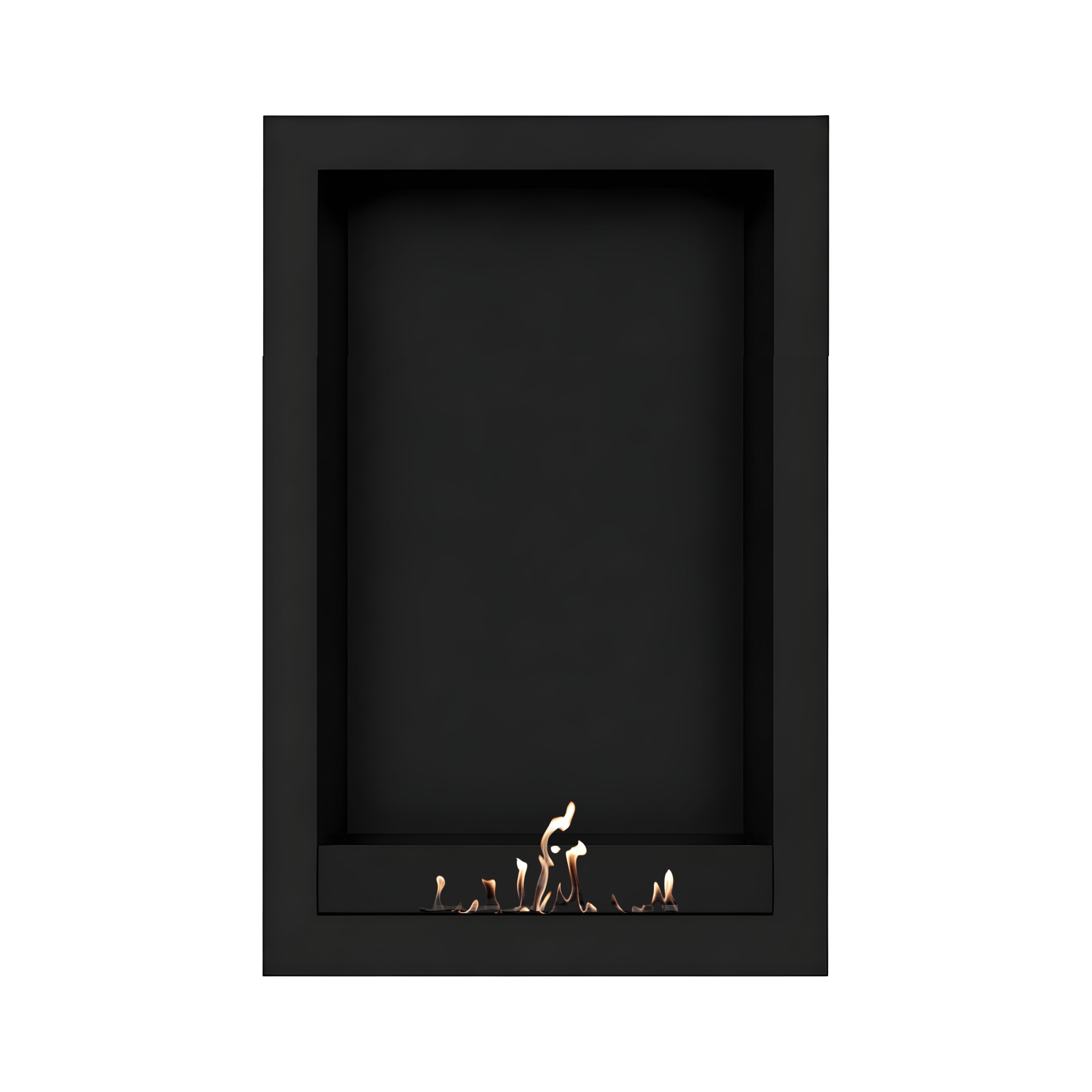 Image of Selected Box Vertical Wall Mounting Black 80 x 180 cm