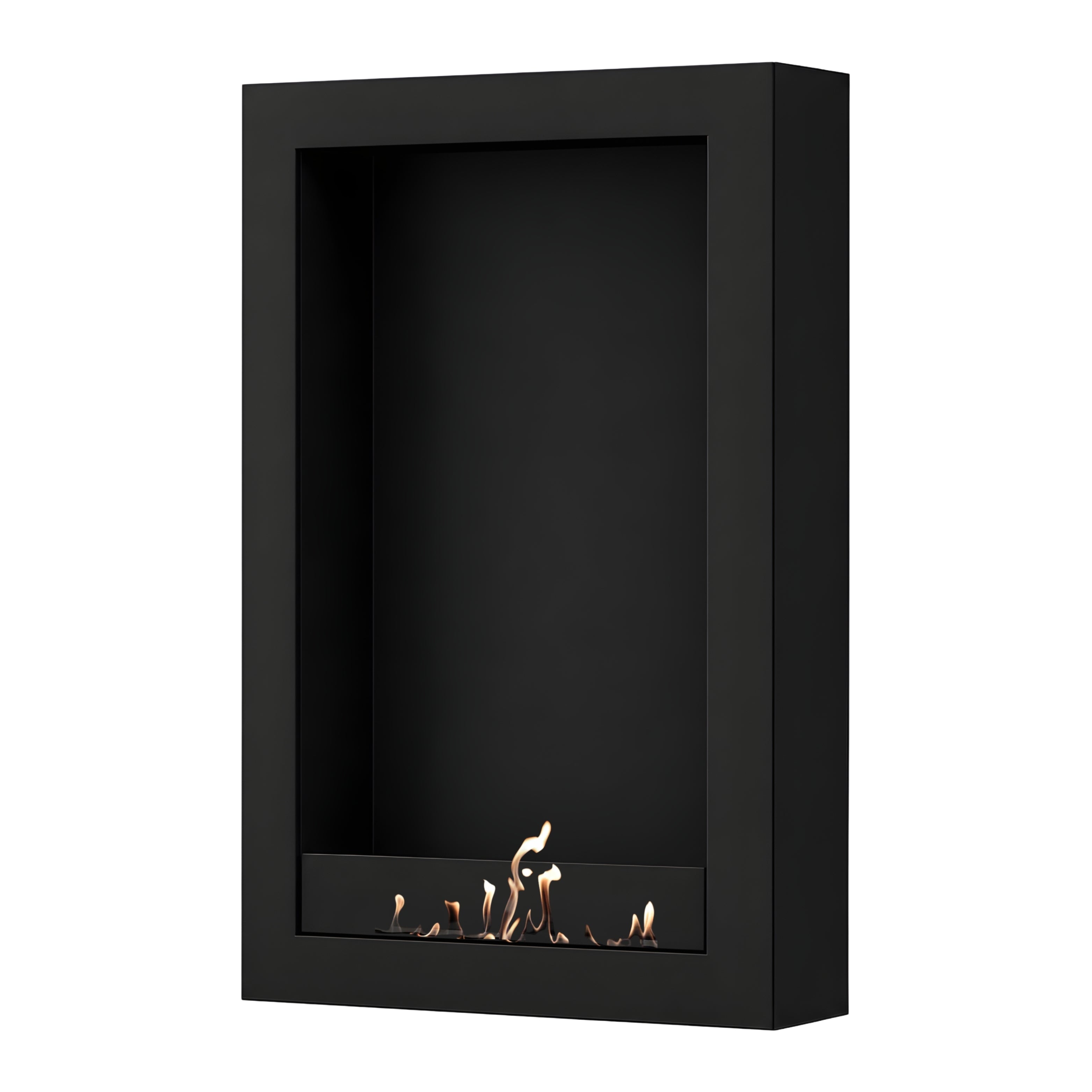 Image of Selected Box Vertical Wall Mounting Black 80 x 200 cm