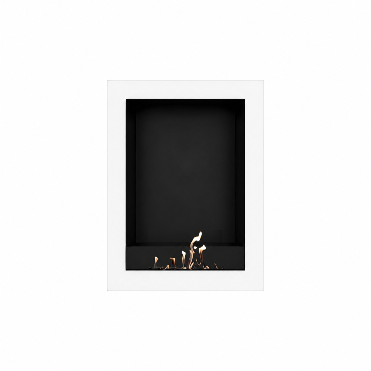 Image of Selected Box Vertical Wall Mounting White 60 x 100 cm