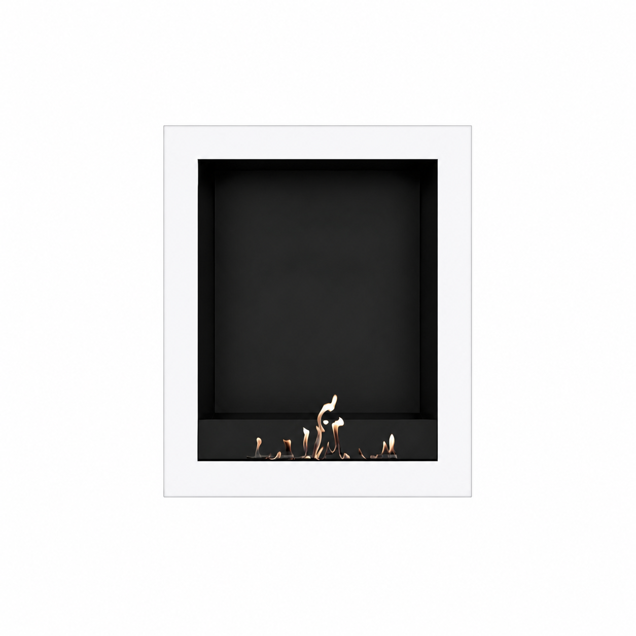 Selected Box Vertical Wall Mounting White 70 x 100 cm
