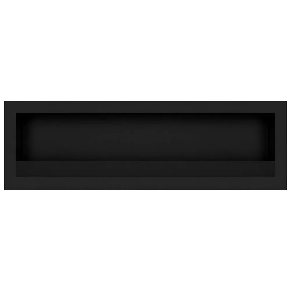 Selected Box Wall Mounting Fireplace Black 160 cm