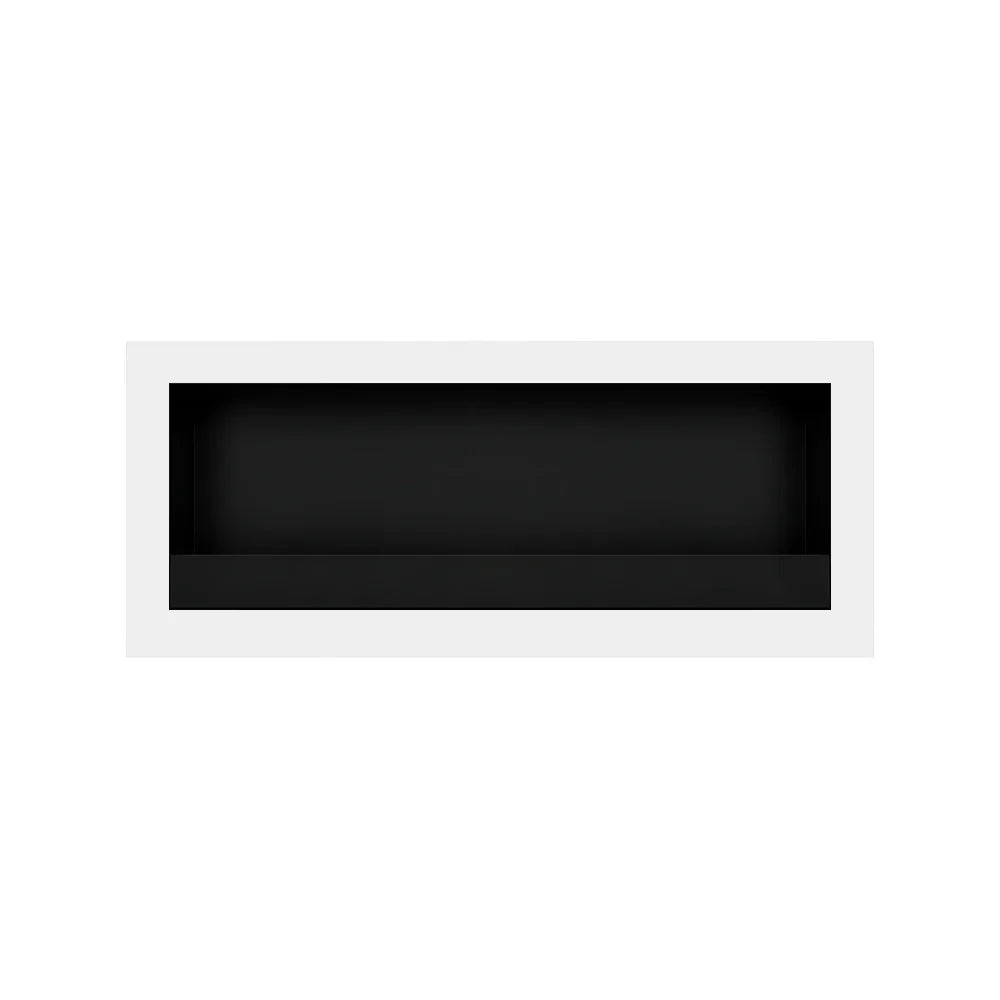 Selected Box Wall Mounting Fireplace White 100 cm