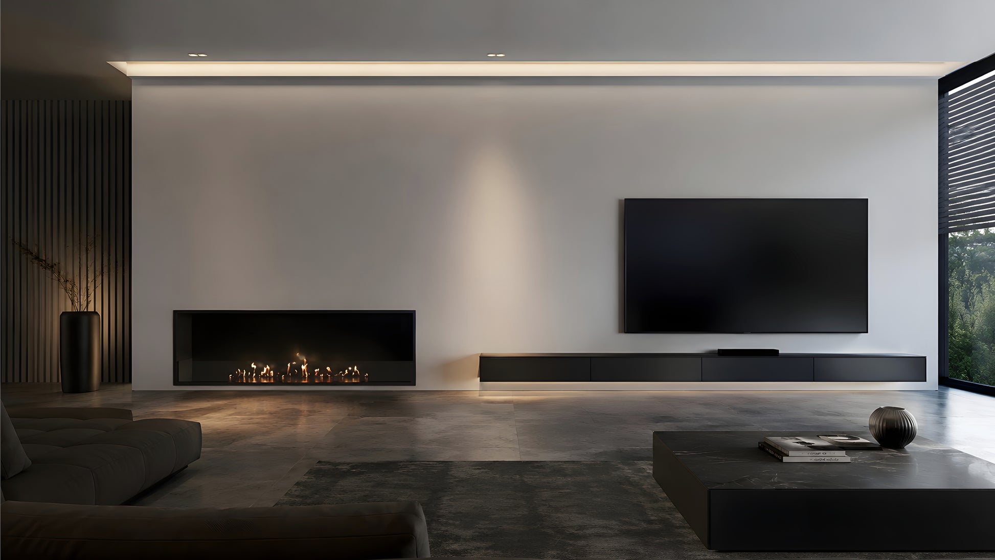 Selected Built-in Fireplace 130 cm