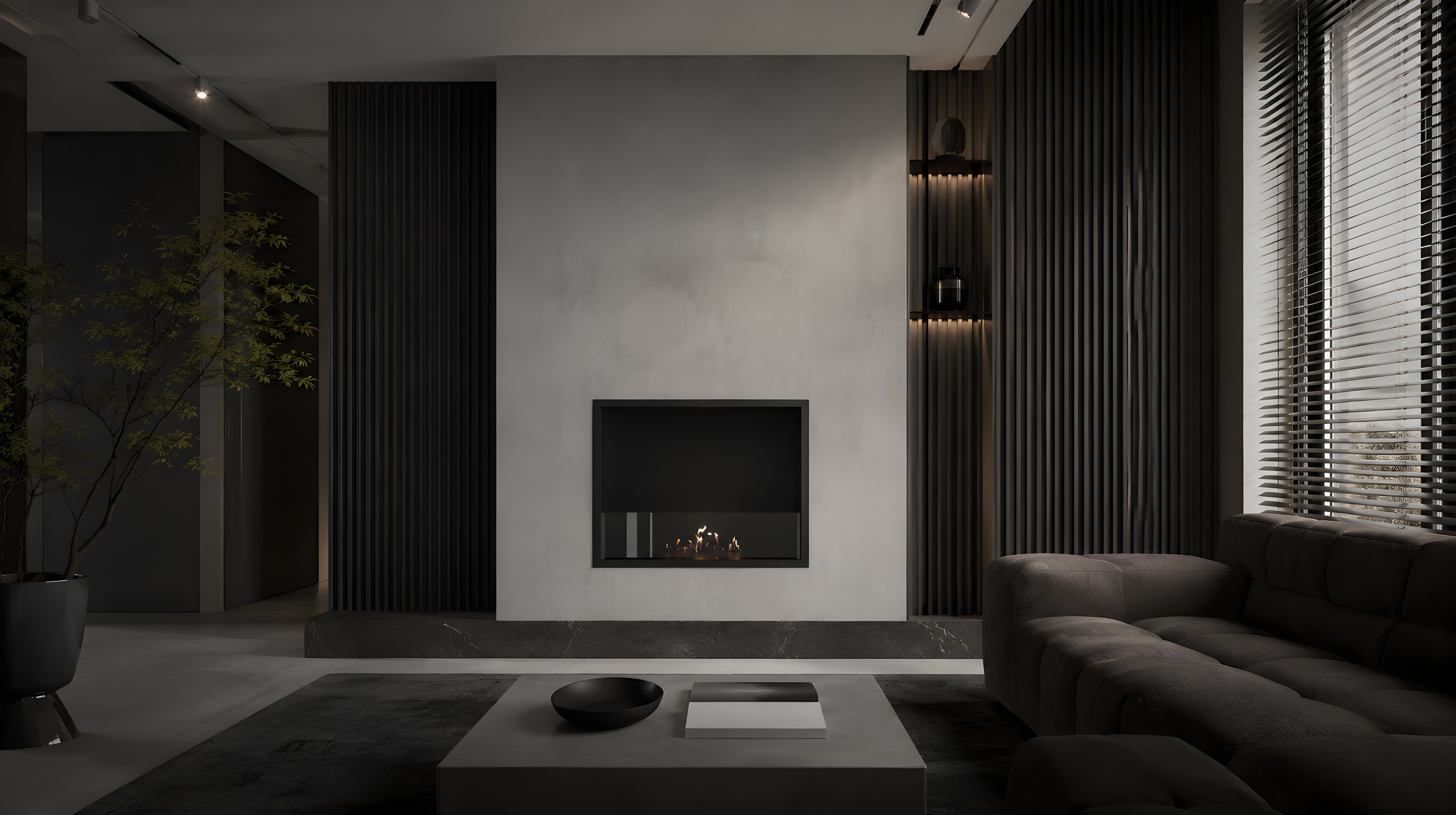 Image of Selected Built-in Fireplace 70 cm