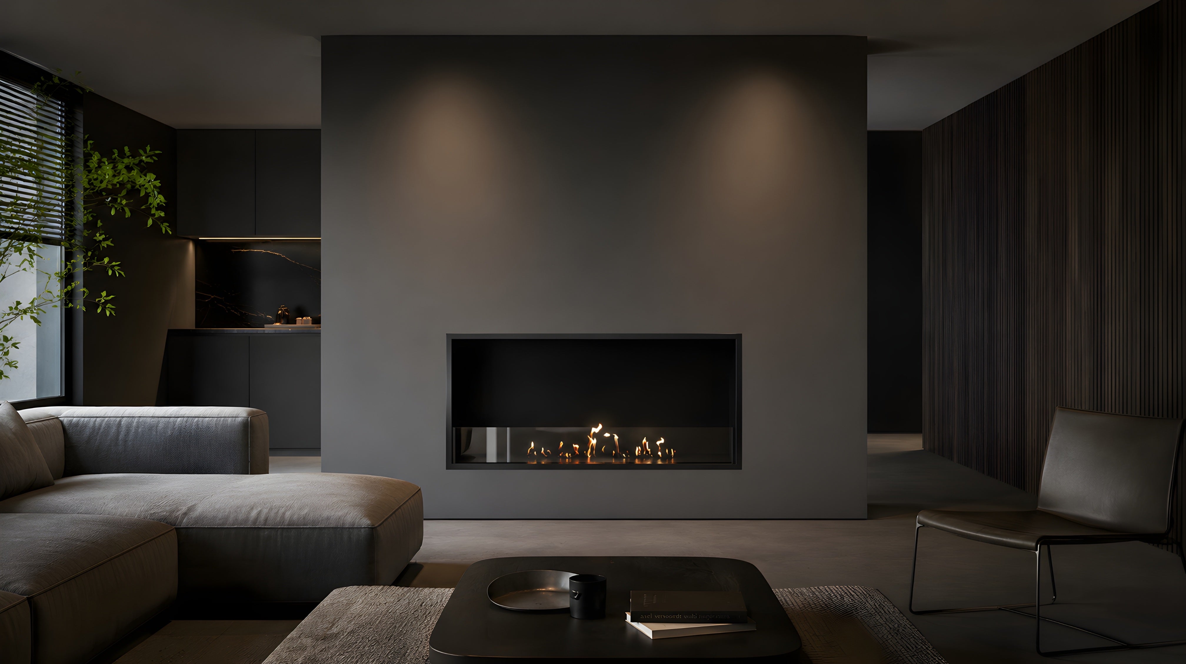 Image of Selected Built-in Fireplace 80 cm