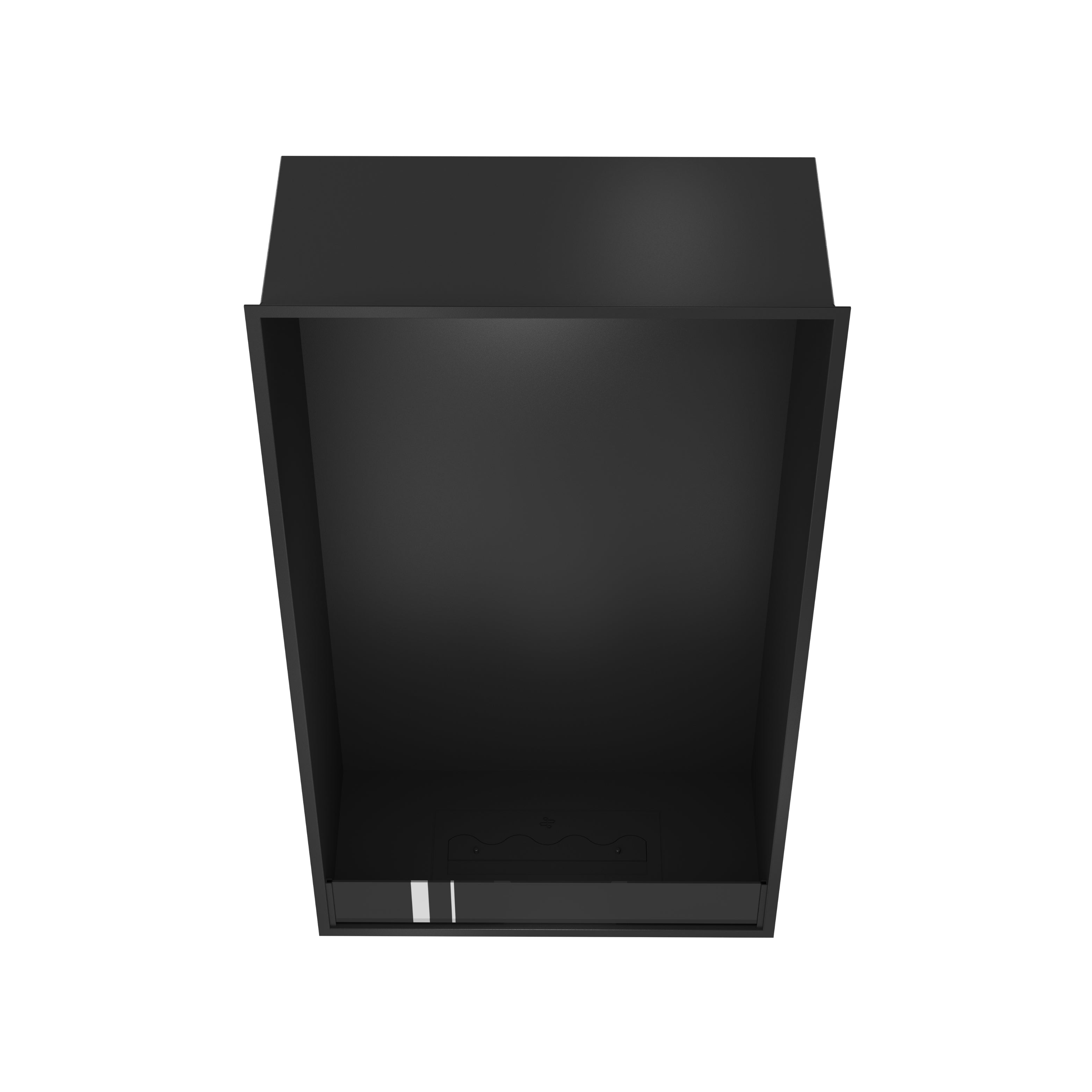 Image of Selected Vertical Fireplace 80 x 160 cm