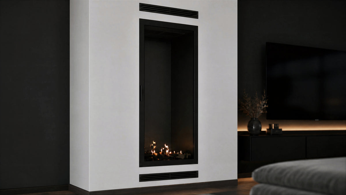 Selected Vertical Single-Sided Full Glass 60 x 100 cm