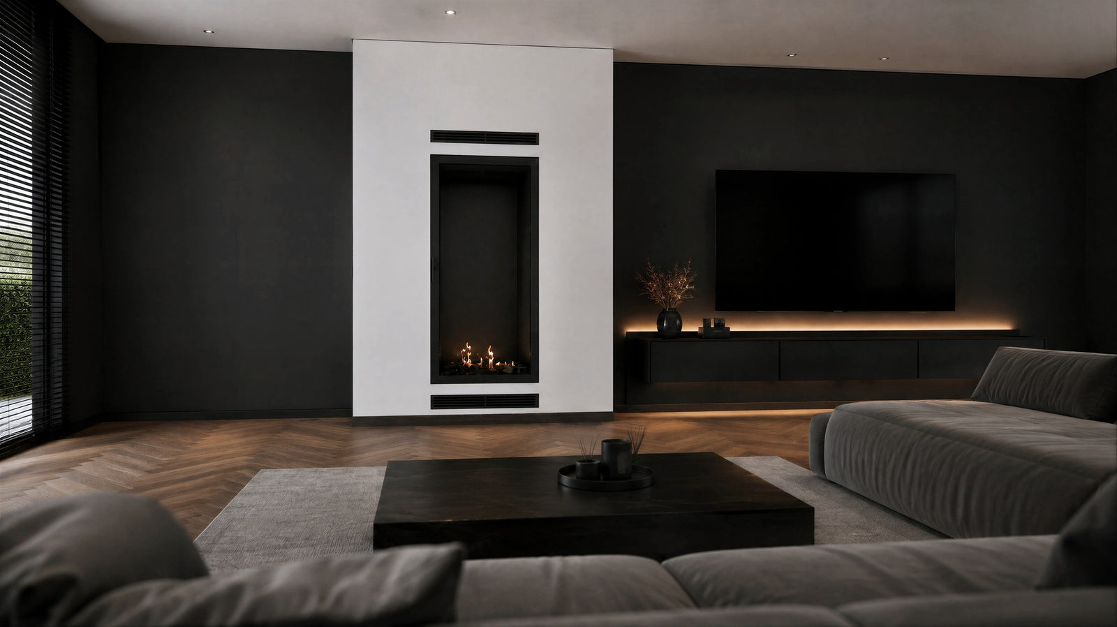 Selected Vertical Single-Sided Full Glass 60 x 100 cm