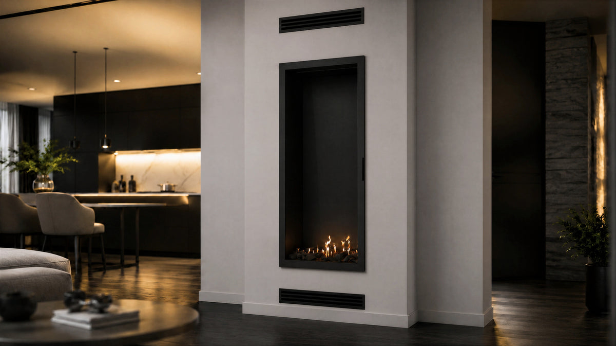 Selected Vertical Single-Sided Full Glass 60 x 160 cm
