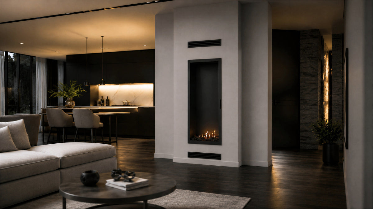 Selected Vertical Single-Sided Full Glass 60 x 160 cm