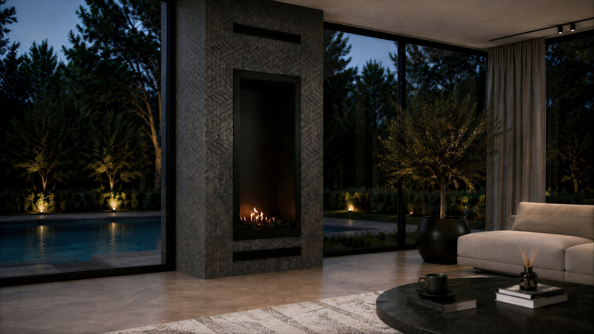 Selected Vertical Single-Sided Full Glass 70 x 120 cm