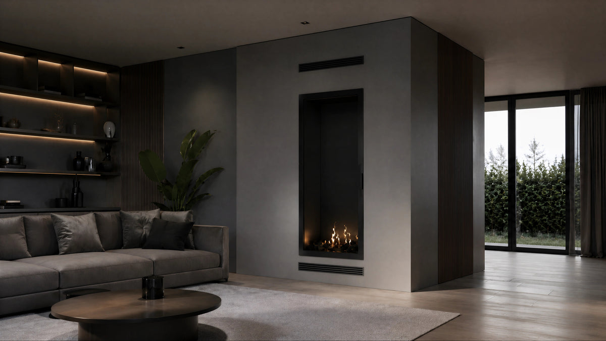 Selected Vertical Single-Sided Full Glass 70 x 160 cm