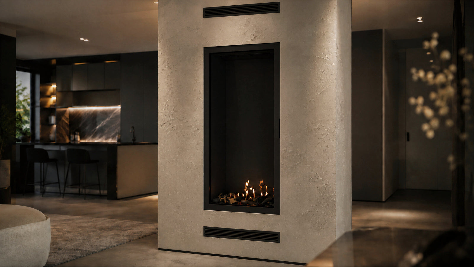 Selected Vertical Single-Sided Full Glass 70 x 180 cm