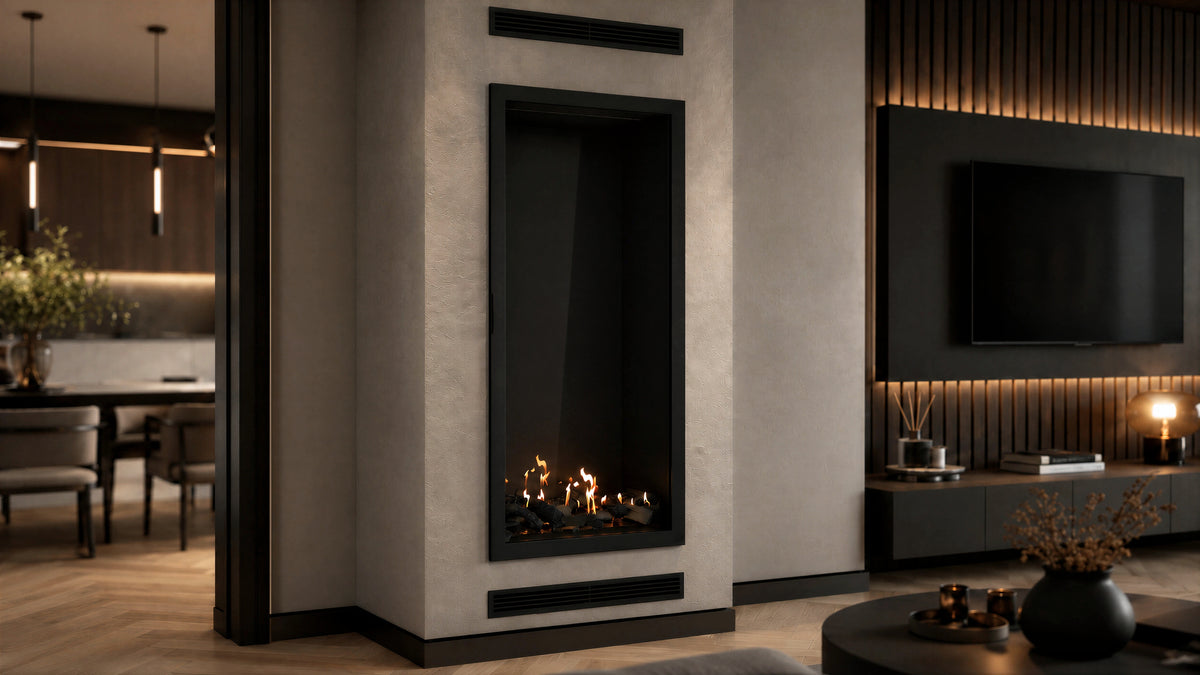 Selected Vertical Single-Sided Full Glass 70 x 200 cm