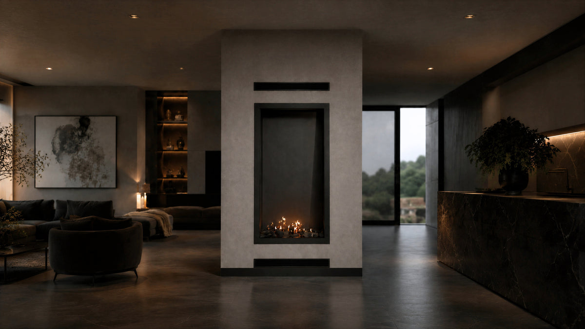 Selected Vertical Single-Sided Full Glass 80 x 140 cm