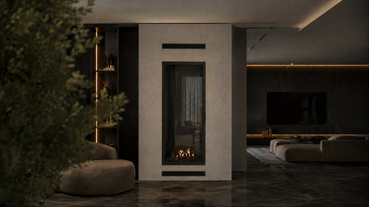 Selected Vertical Single-Sided Full Glass 80 x 160 cm