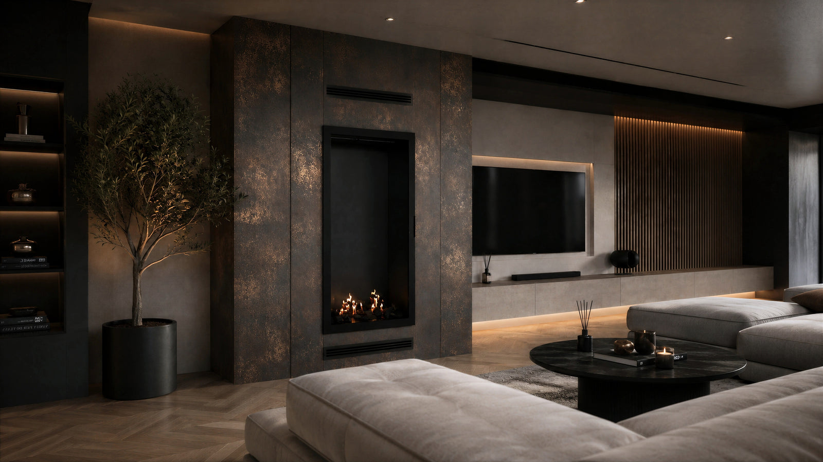 Selected Vertical Single-Sided Full Glass 80 x 200 cm