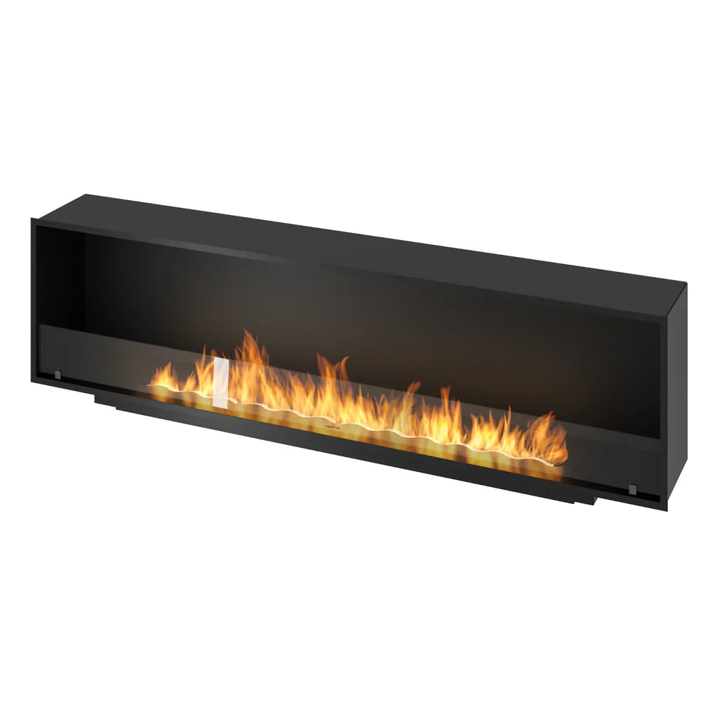 Slim Inside Bio Ethanol Built-in Fireplace 200 cm