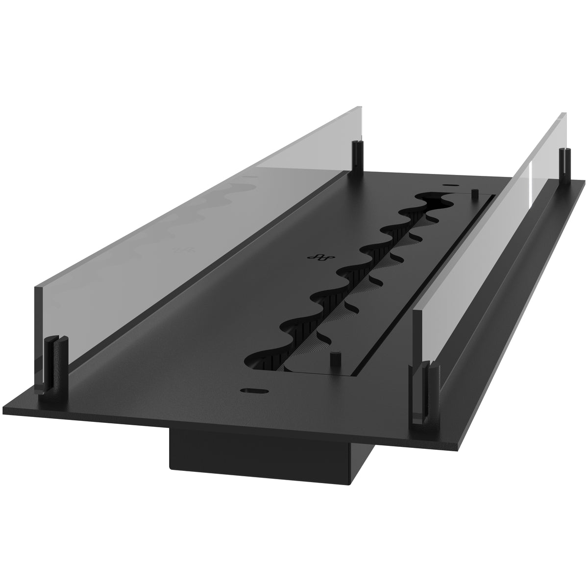 Solo Insert Fireplace With Glass 100 cm