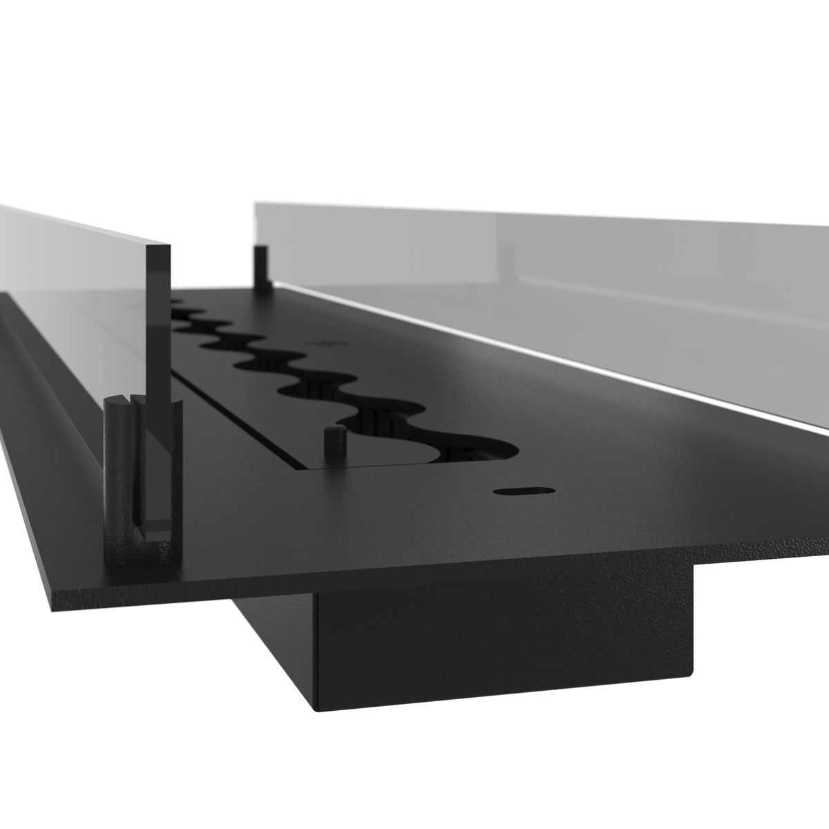 Solo Insert Fireplace With Glass 100 cm