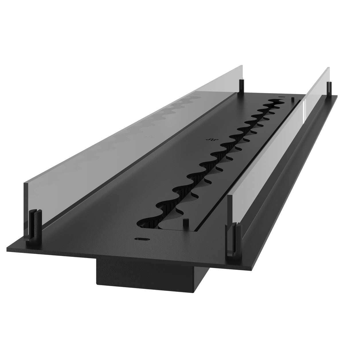 Solo Insert Fireplace With Glass 160 cm