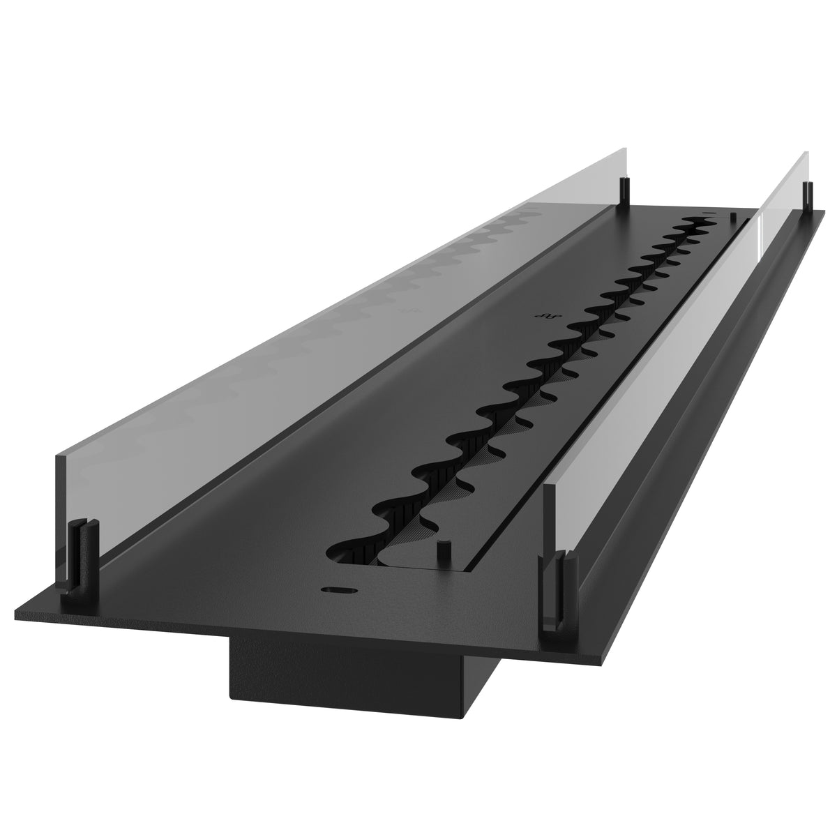 Solo Insert Fireplace With Glass 200 cm
