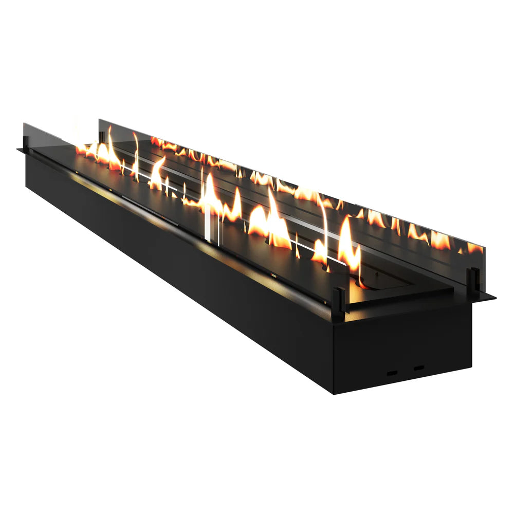 Solo Insert Fireplace With Glass 200 cm