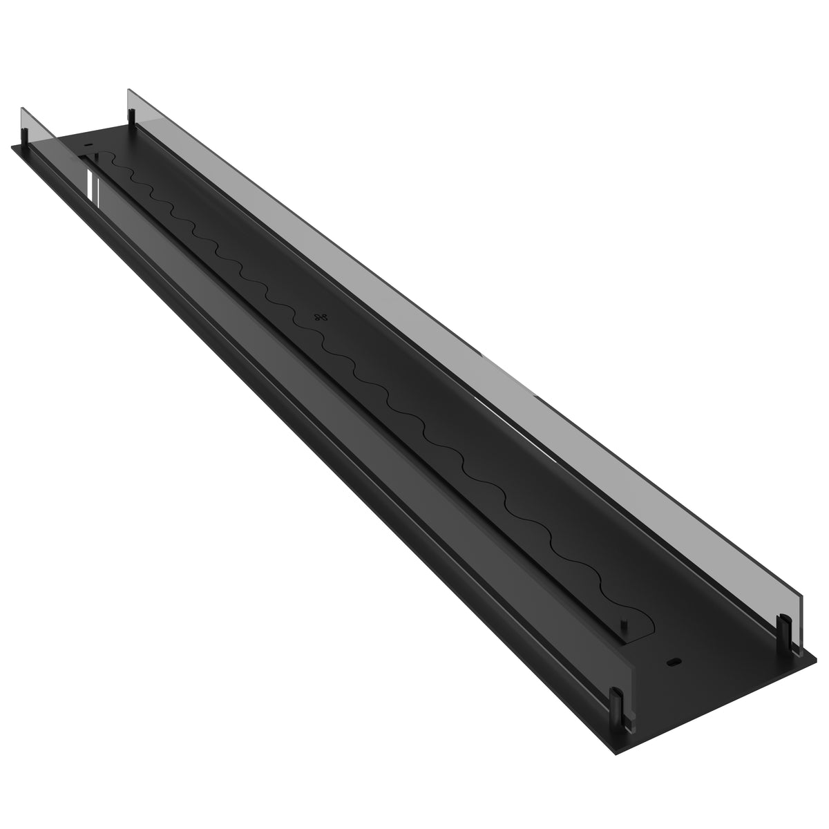 Solo Insert Fireplace With Glass 200 cm